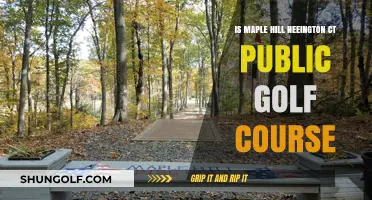 Maple Hill Newington CT: Public Golf Course Access and Details