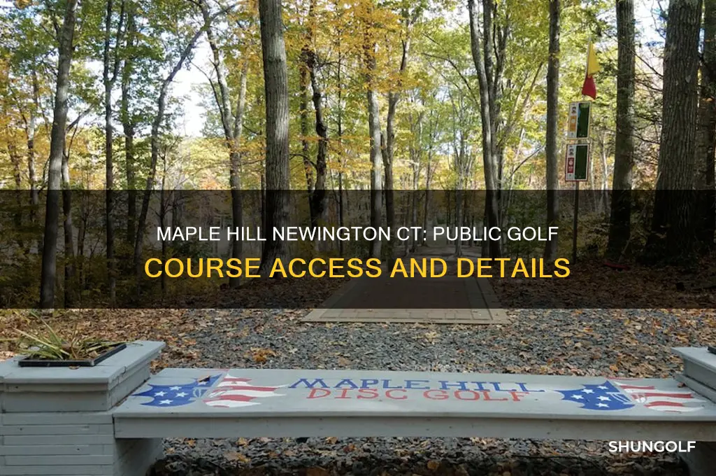 is maple hill neeington ct public golf course