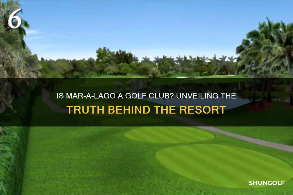 is mar a lago a golf club