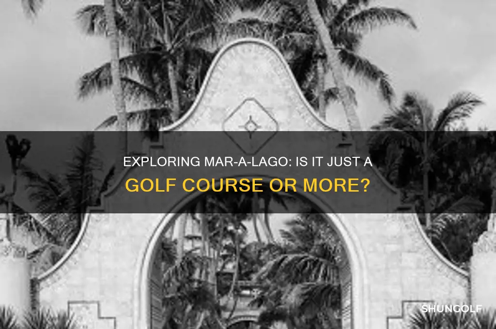 is mar-a-lago a golf course