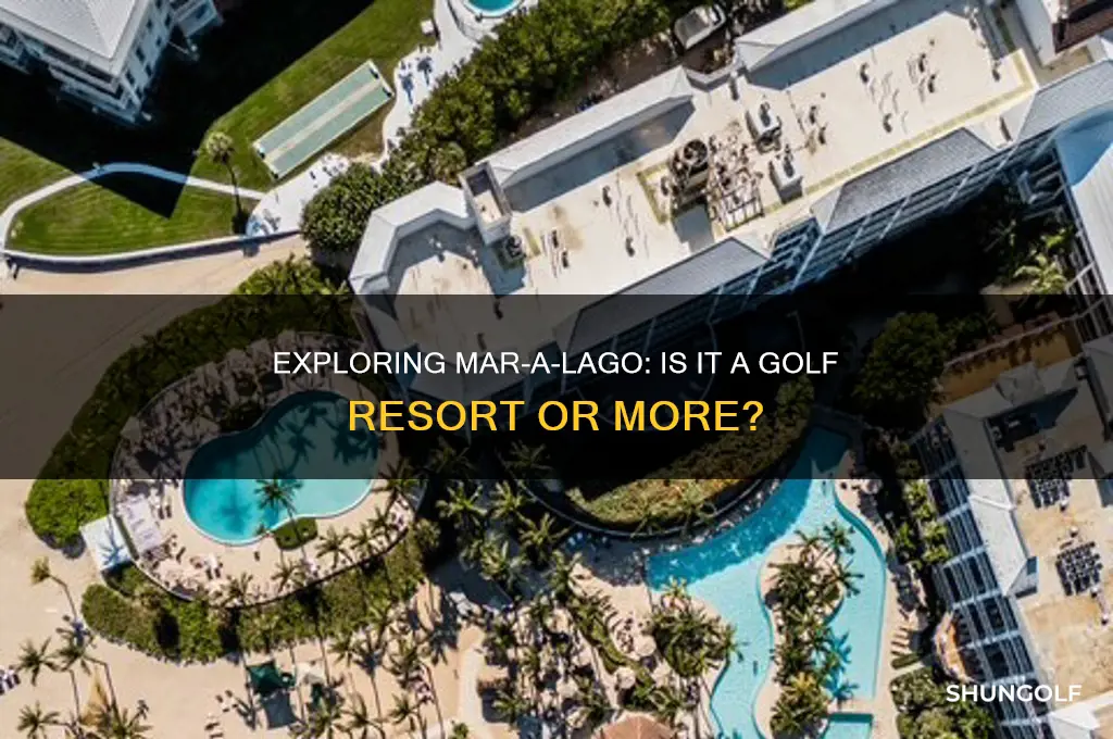 is mar a lago a golf resort