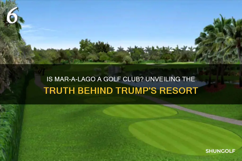 is mara lago a golf club