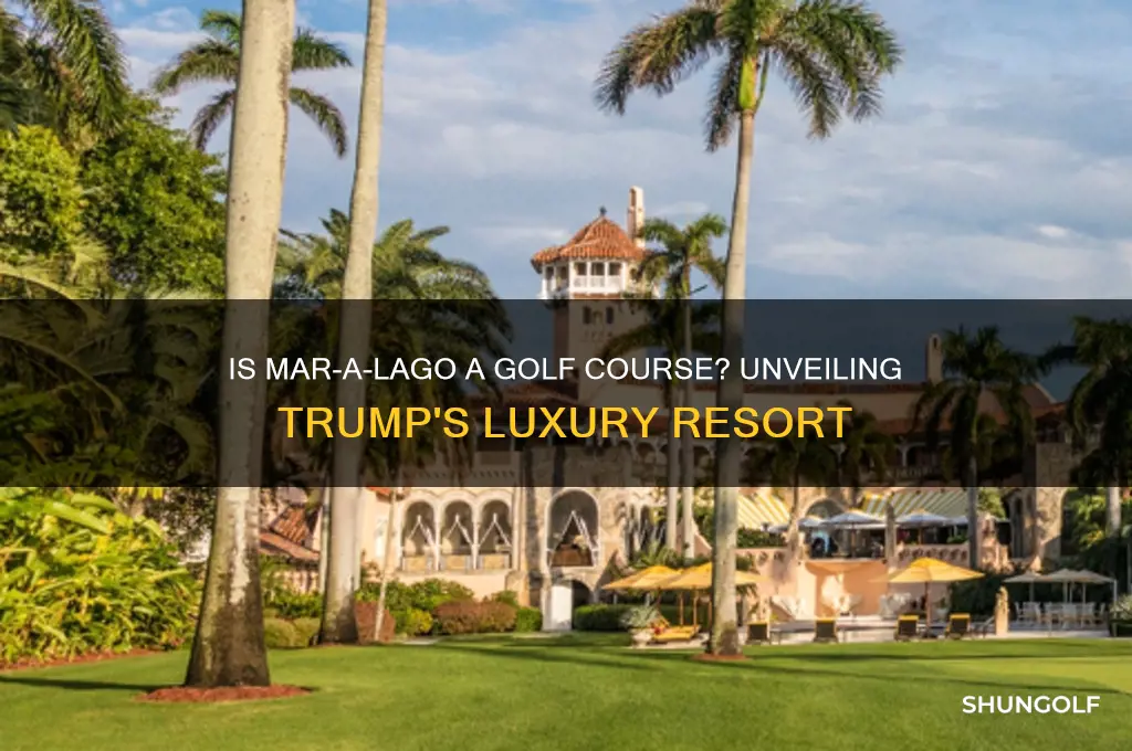 is mara lago a golf course