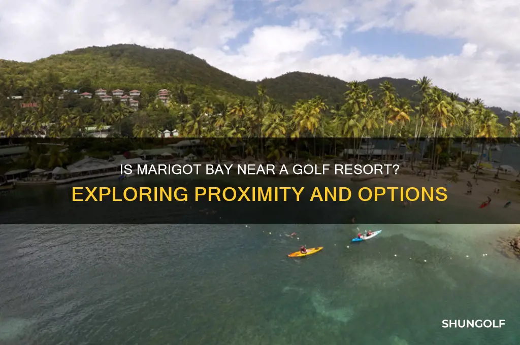 is marigot bay close to golf resort