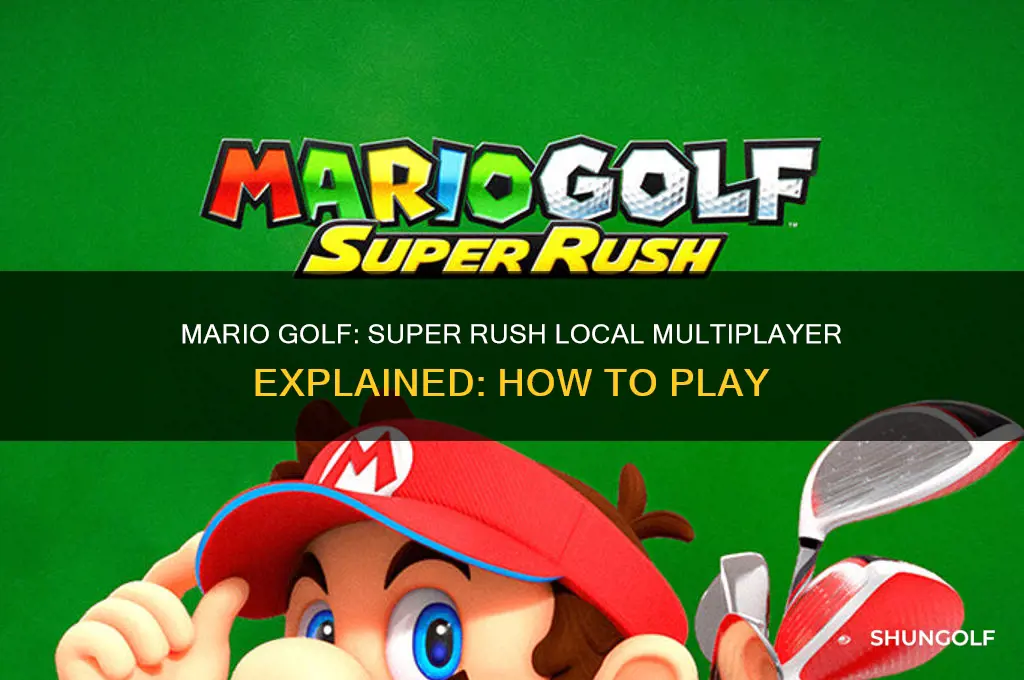 is mario golf super rush local multiplayer