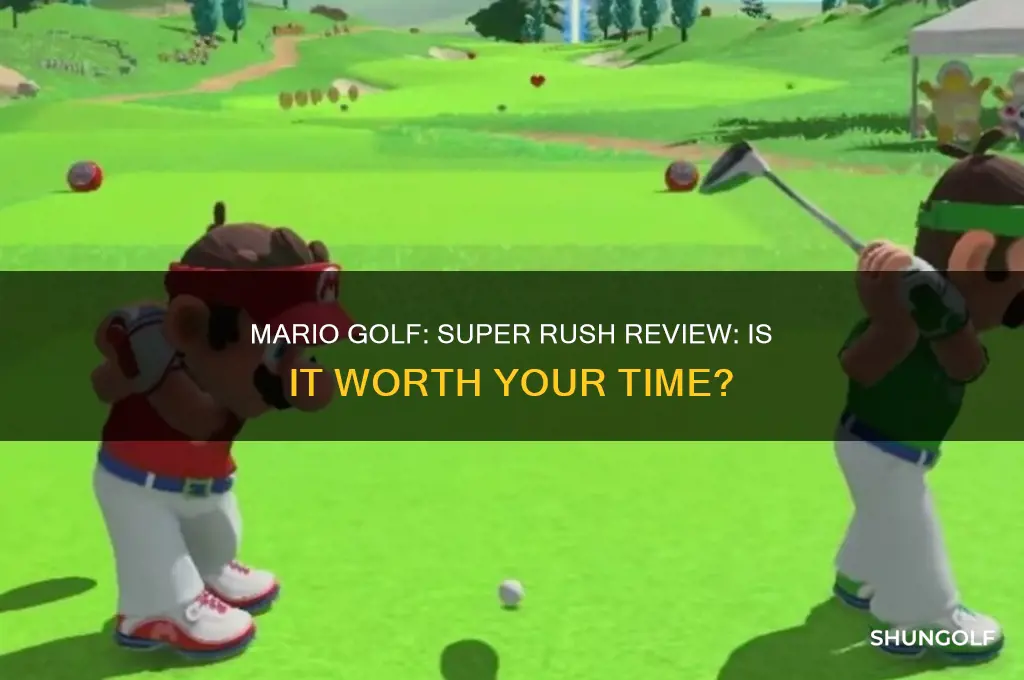 is mario golf super rush worth it