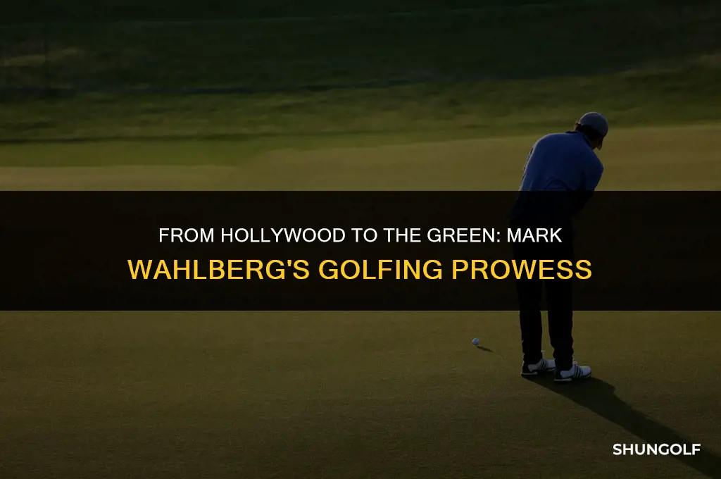 is mark wahlberg a good golfer