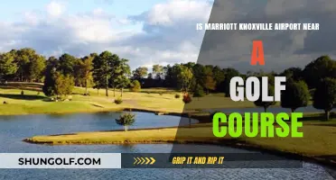 Is Marriott Knoxville Airport Close to a Golf Course?