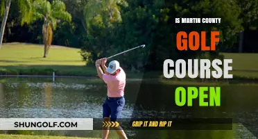 Is Martin County Golf Course Open? Current Status and Updates