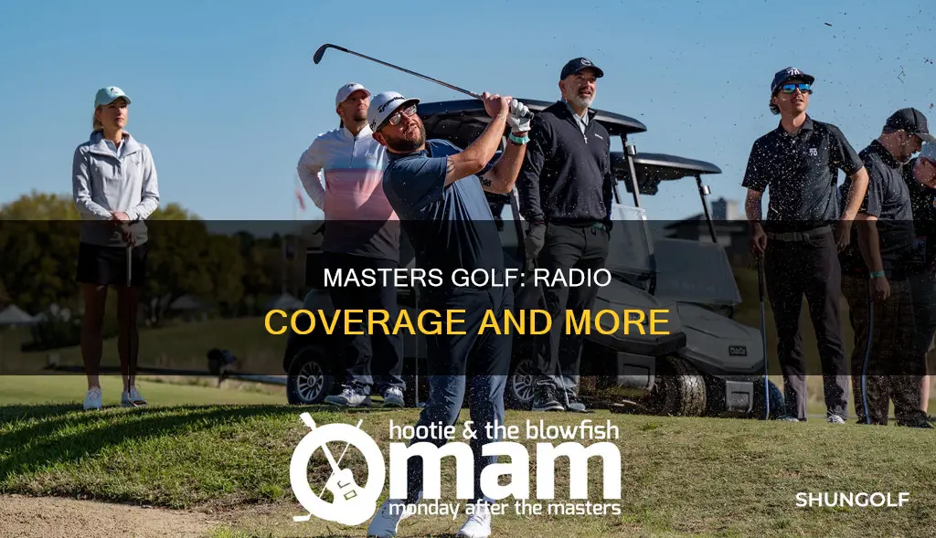 is masters golf on radio