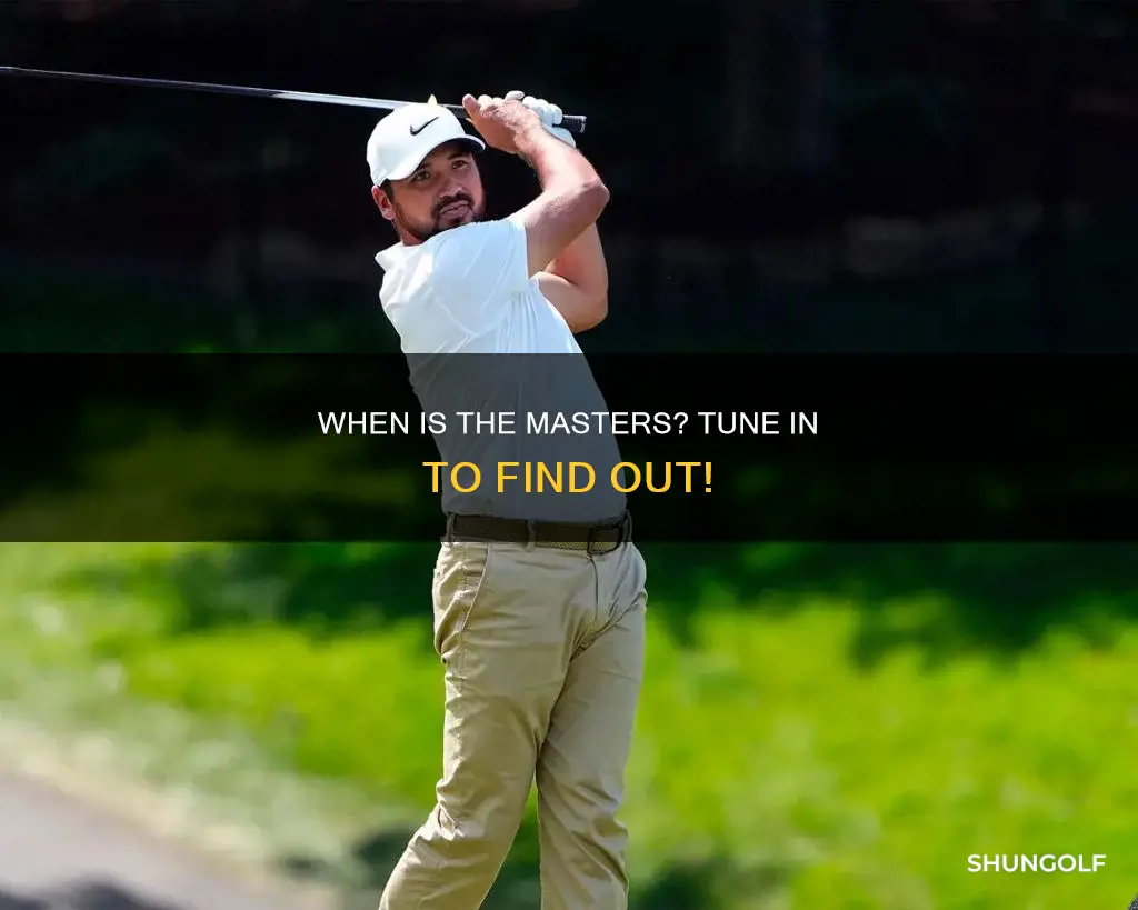 is maters golf on