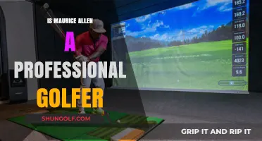 Golf Legend: Maurice Allen's Professional Status