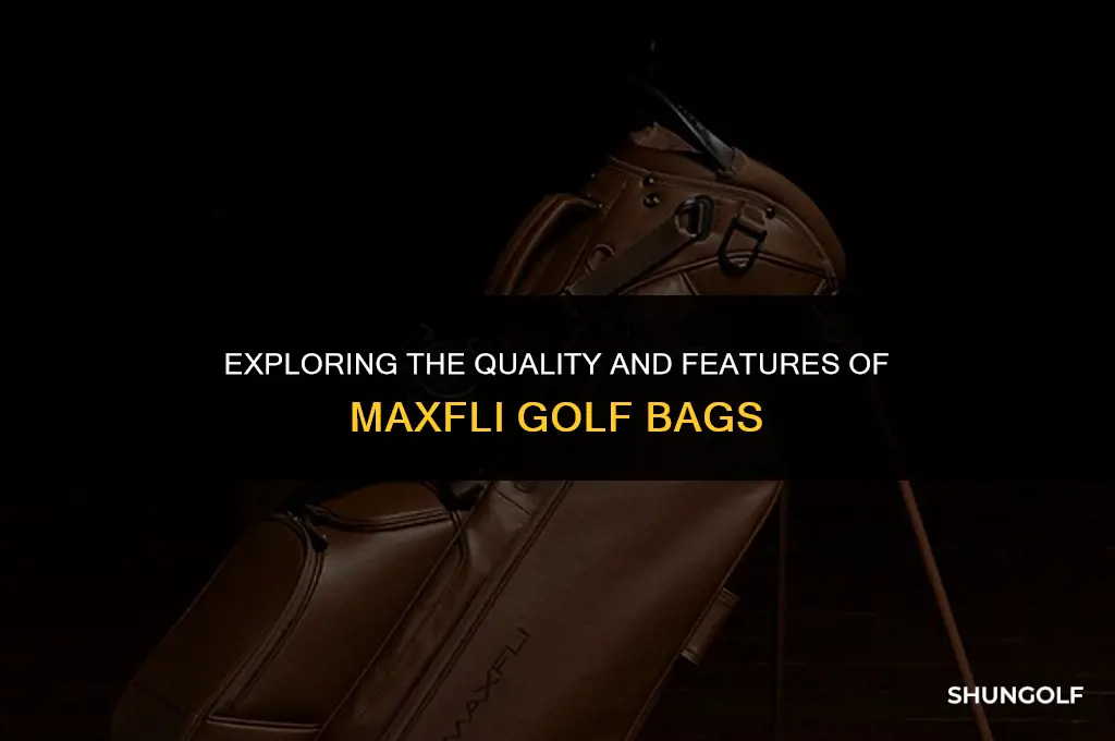 is maxfli a good golf bag