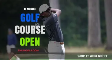 McCabe Golf Course Open: Current Status and Updates for Players