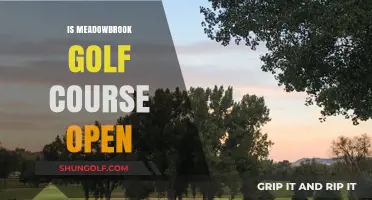 Is Meadowbrook Golf Course Open? Current Status and Updates