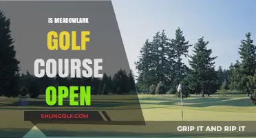 Is Meadowlark Golf Course Open? Current Status and Updates
