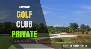 Is Medalist Golf Club Private? Exploring Membership and Access Details