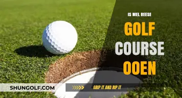 Is Mel Reese Golf Course Open? Current Status and Updates