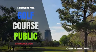 Is Memorial Park Golf Course Public? Exploring Access and Amenities