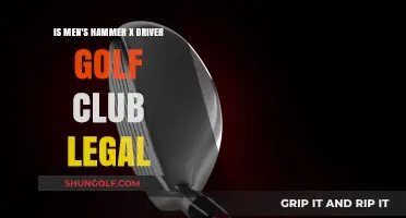 Is the Men's Hammer X Driver Golf Club Legal?