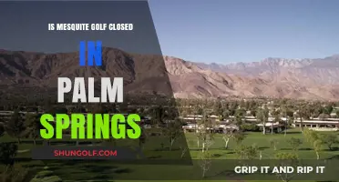 Is Mesquite Golf Course Closed in Palm Springs? Find Out Now