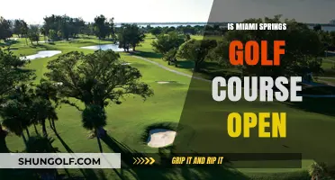 Is Miami Springs Golf Course Open? Current Status and Updates