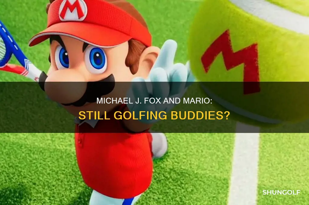 is michael j fox still golfing with mario