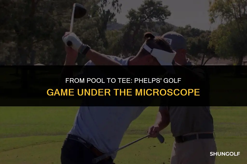 is michael phelps a good golfer