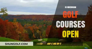 Are Michigan Golf Courses Open? Current Status and Updates