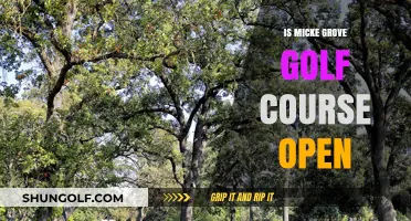 Is Micke Grove Golf Course Open? Current Status and Updates