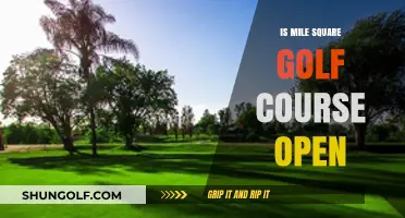 Is Mile Square Golf Course Open? Current Status and Updates