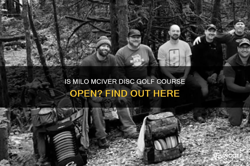 is milo mciver disc golf open