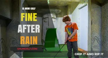 Mini Golf: Wet Weather Woes?