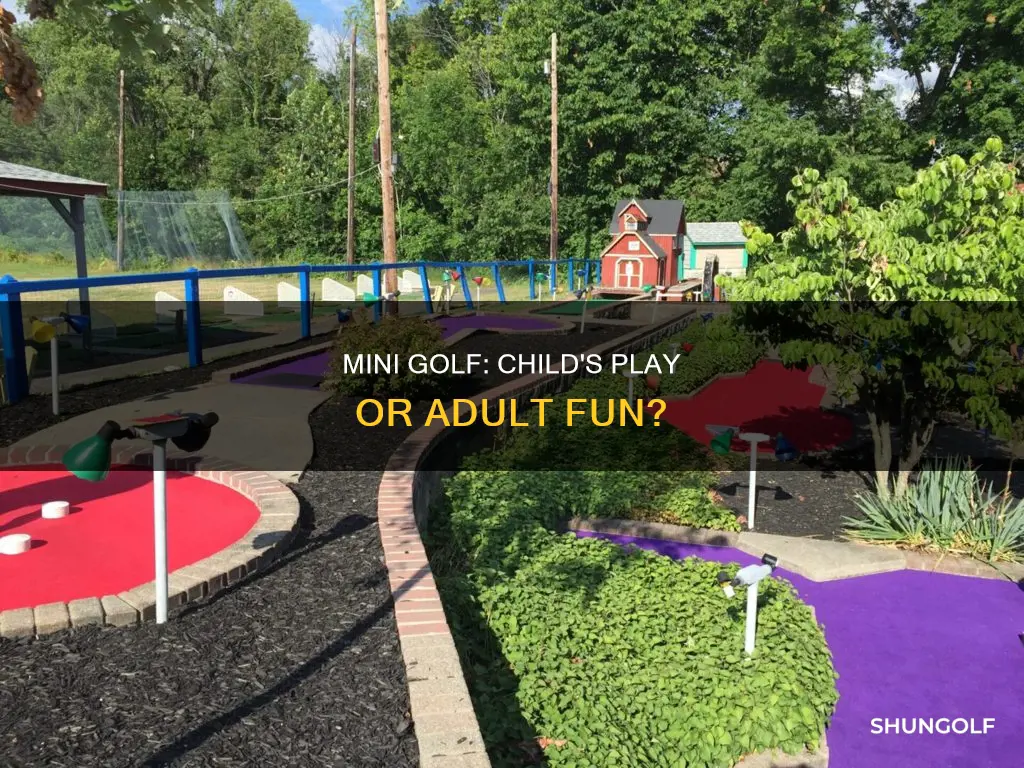 is mini golf for adults