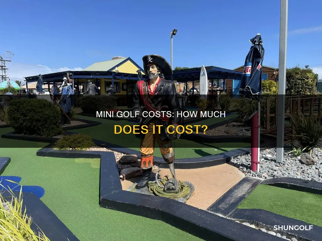 is mini golf prices per person