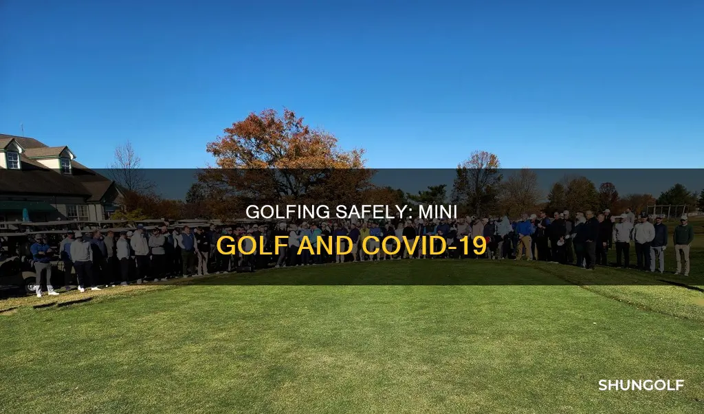 is mini golf safe during covid