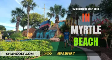 Is Miniature Golf Open in Myrtle Beach? Find Out Here!