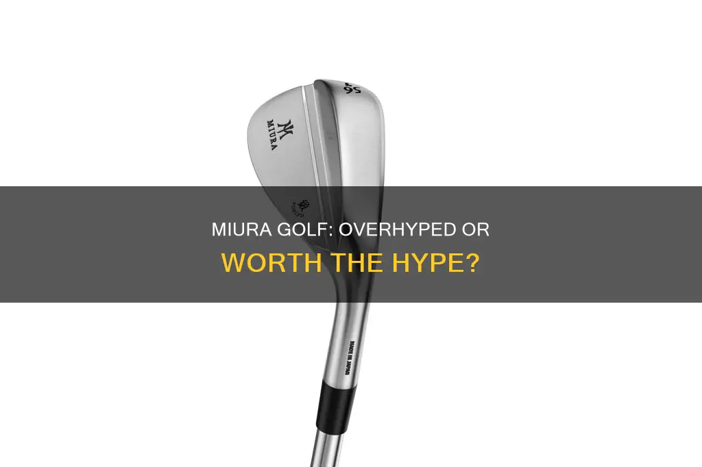 is miura golf really great