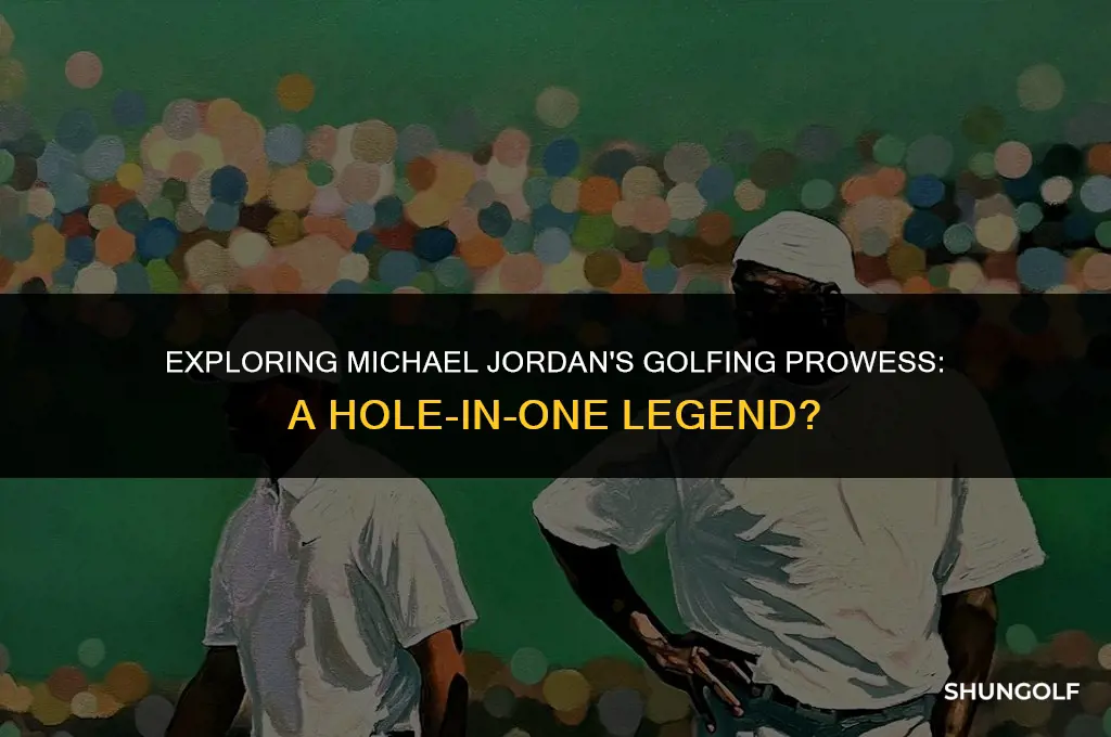 is mj a good golfer