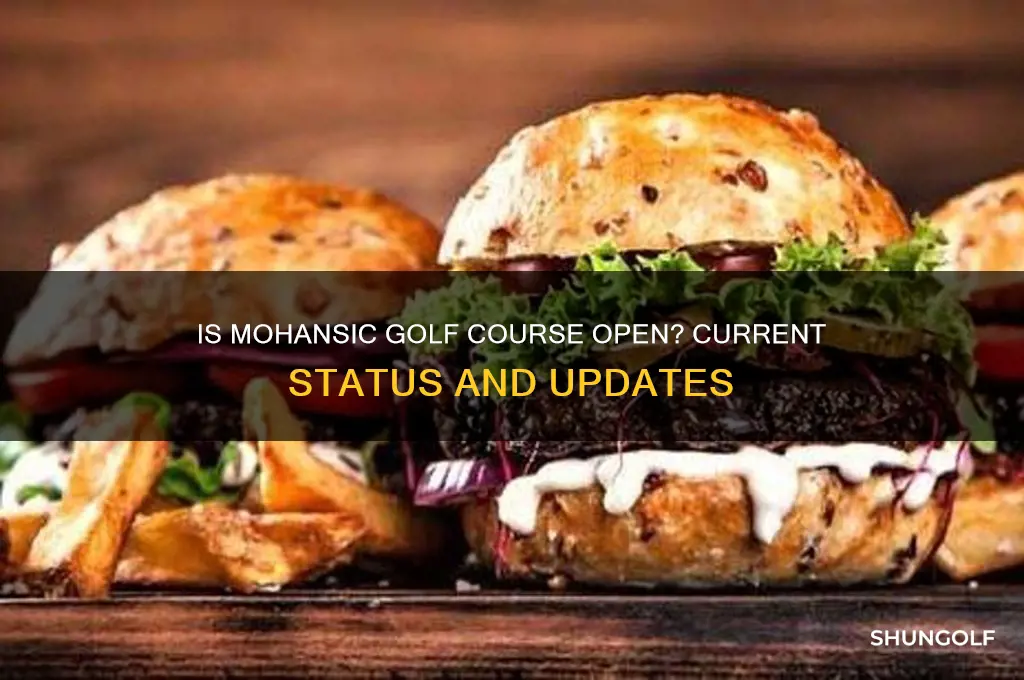 is mohansic golf course open