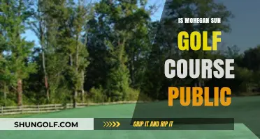 Is Mohegan Sun Golf Course Public? Exploring Access and Amenities