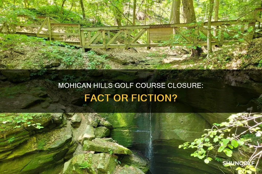 is mohican hills golf course closing