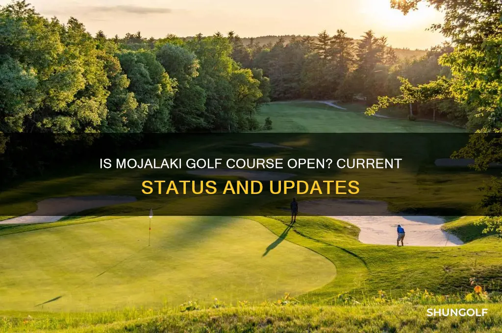 is mojalaki golf course open