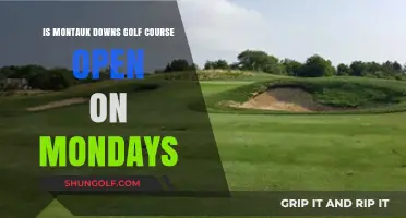Is Montauk Downs Golf Course Open on Mondays? Find Out Here