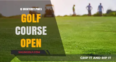Is Monterey Pines Golf Course Open? Current Status and Updates