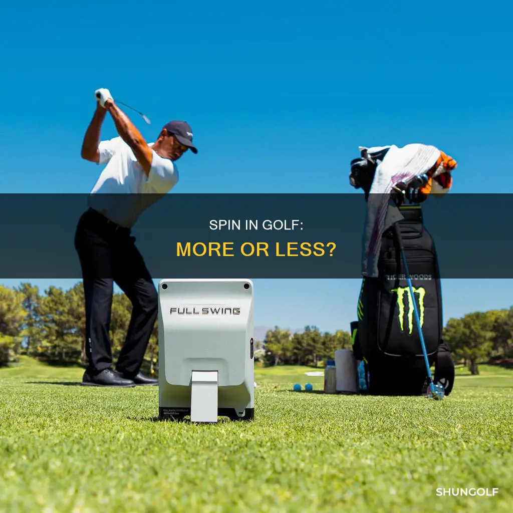 is more spin better in golf