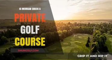 Is Morgan Creek a Private Golf Course? Unveiling Membership and Access Details
