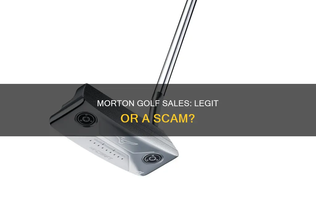 is morton golf sales legit