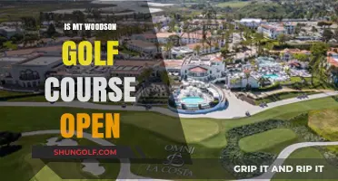 Is Mt. Woodson Golf Course Open? Current Status and Updates