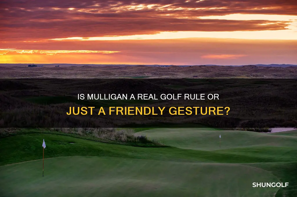 is mulligan a real thing in golf